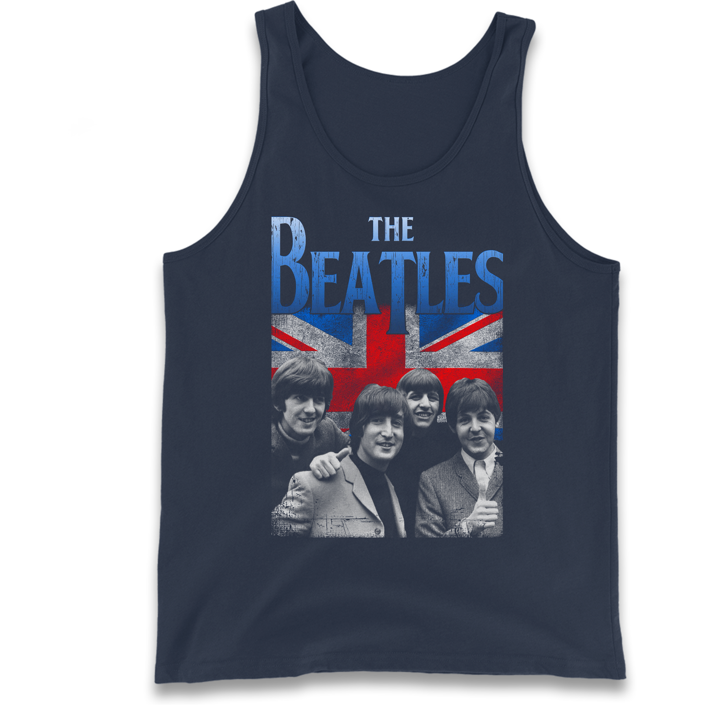 The Beatles Union Jack Tank Top