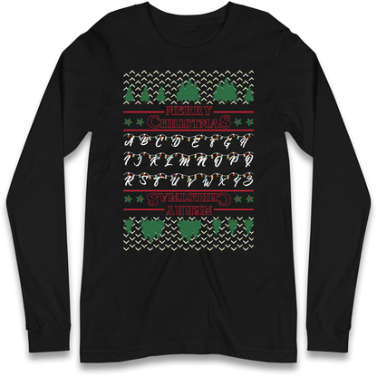 stranger things christmas jumper Longsleeve T Shirt