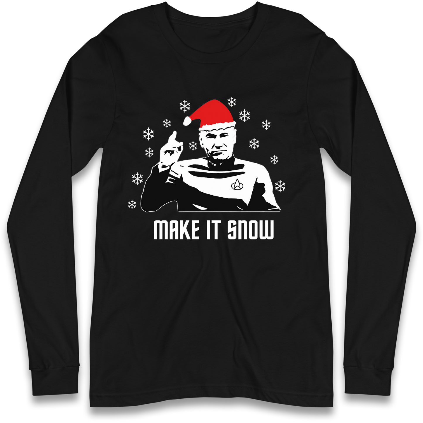 Make It Snow Longsleeve T Shirt
