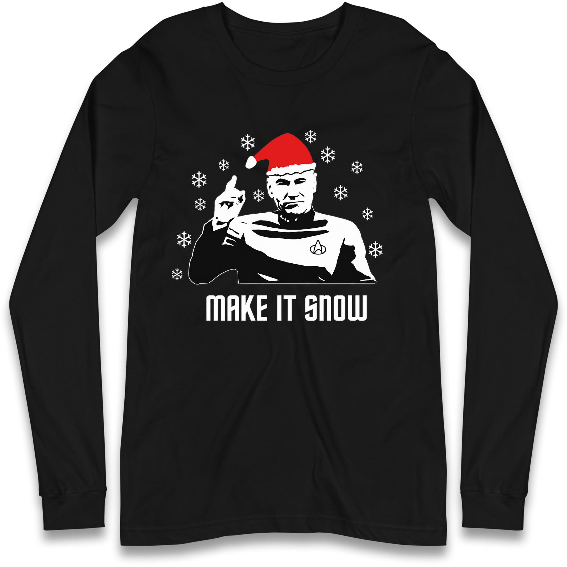 Make It Snow Longsleeve T Shirt