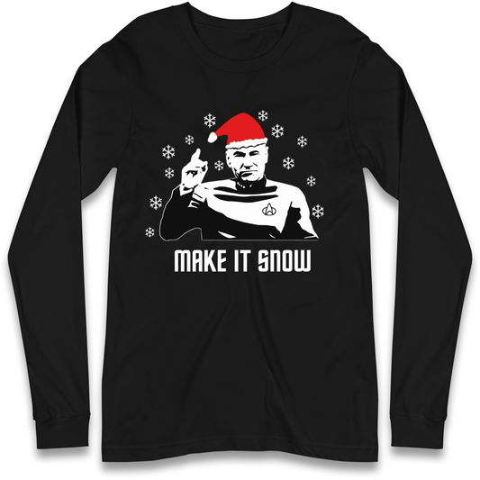 Make It Snow Longsleeve T Shirt