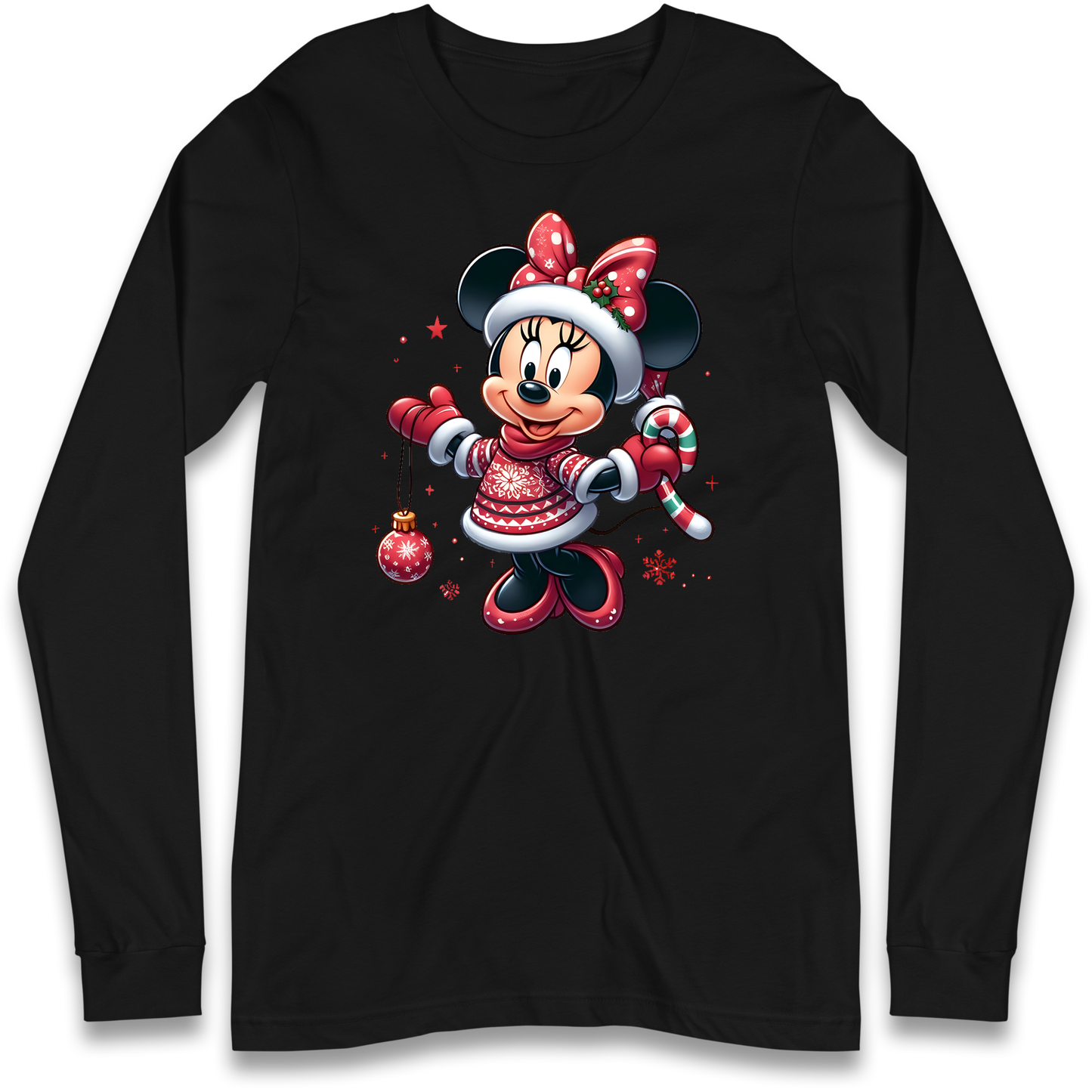 Mini Mouse Christmas Longsleeve T Shirt