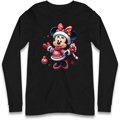 Mini Mouse Christmas Longsleeve T Shirt