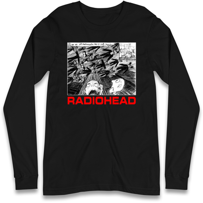 Radiohead We Are Not Screaming Longsleeve T Shirt