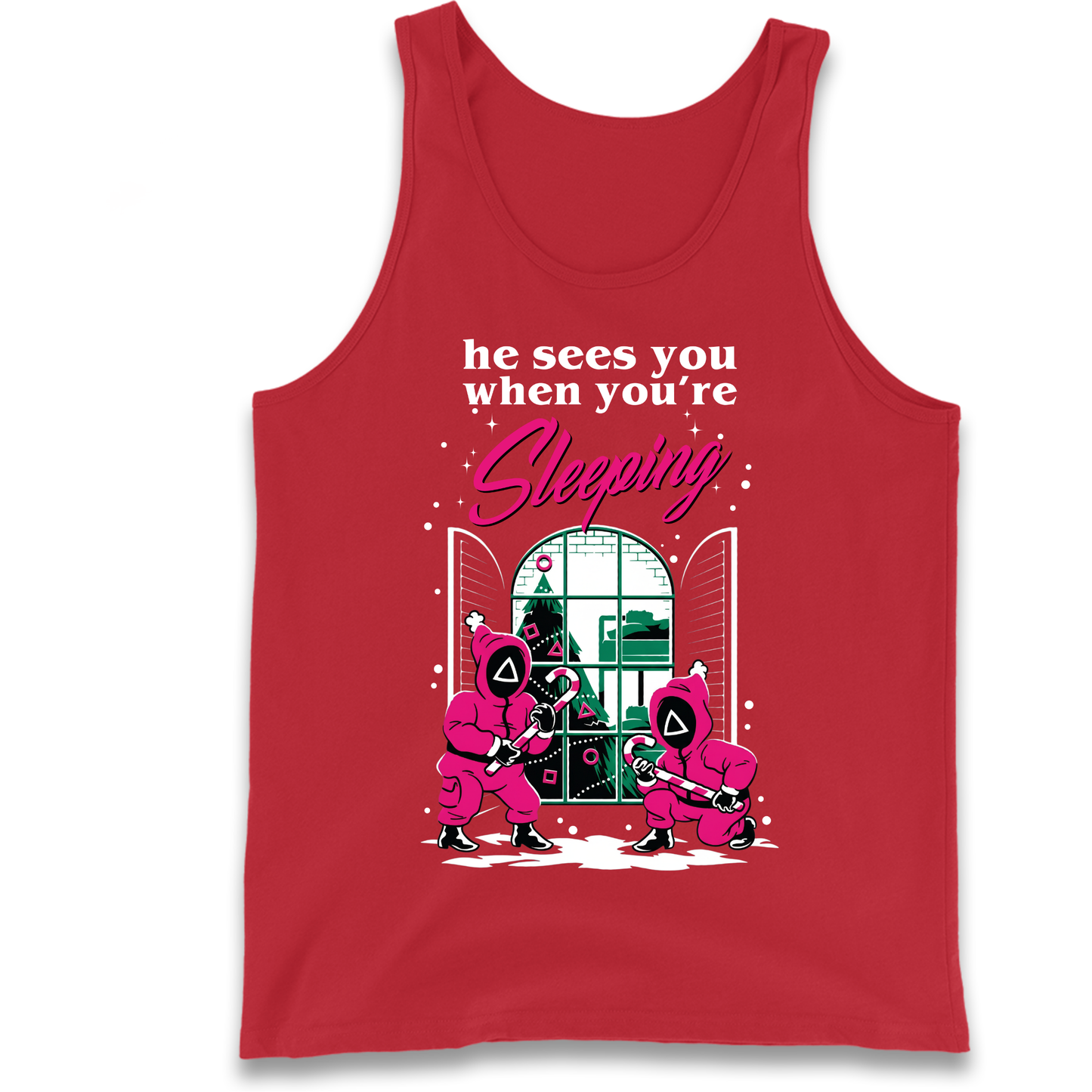 Squid Games Xmas Tank Top