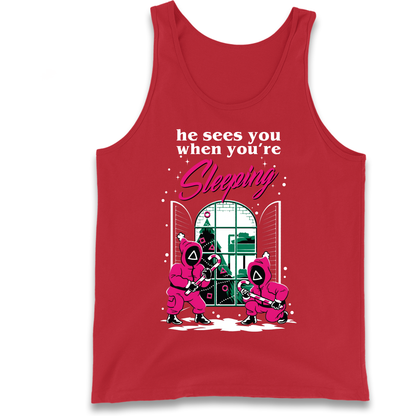 Squid Games Xmas Tank Top