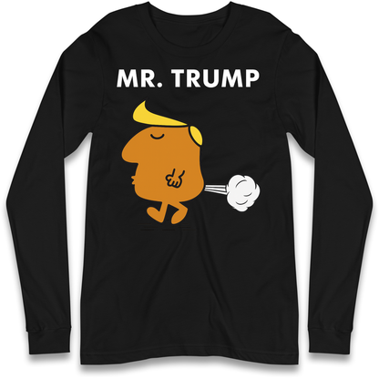 Donald Trump Parody Longsleeve T Shirt