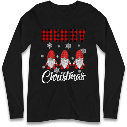 Merry Knomes Christmas Longsleeve T-Shirt