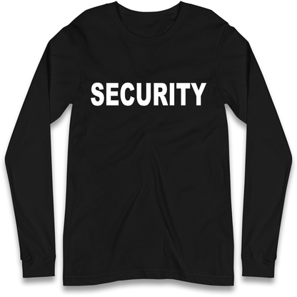 Security Longsleeve T-Shirt