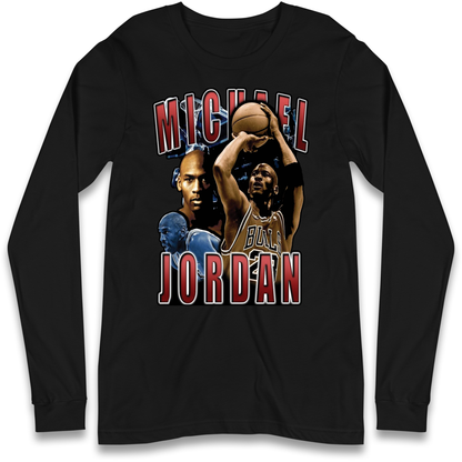 Michael Jordan Bulls Longsleeve T Shirt