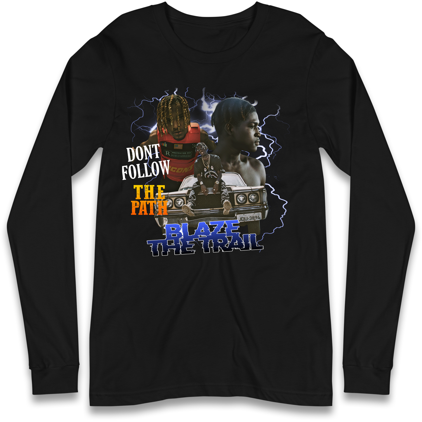 Hip Hop Blaze The Trail Longsleeve T Shirt