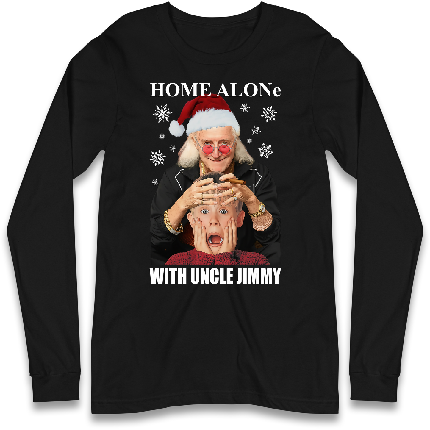 Home Alone Uncle Jimmy Longsleeve T-Shirt