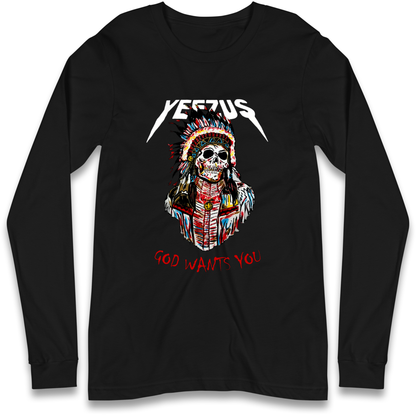 Yeezus God Wants You Longsleeve T Shirt