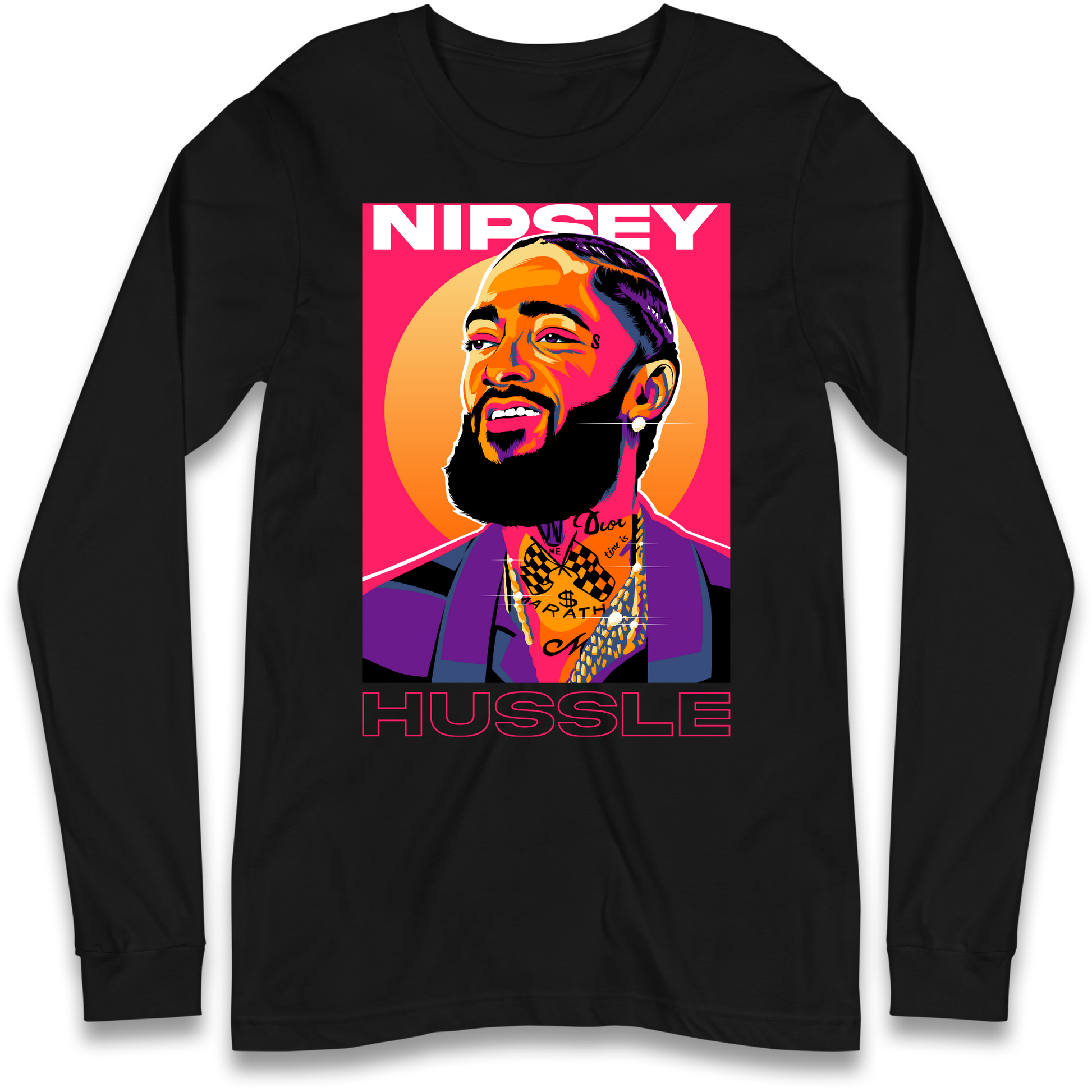 Nipsey Longsleeve T Shirt