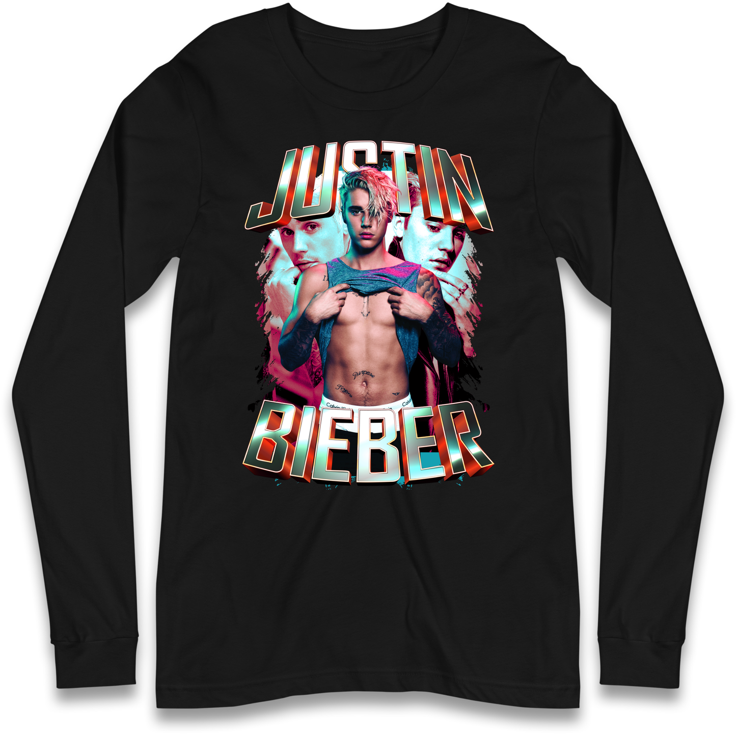 Justin Bieber Longsleeve T Shirt