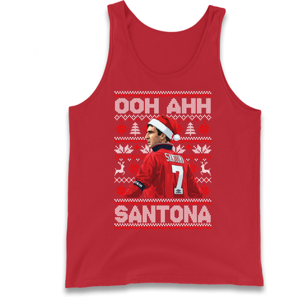 M'nchester United Christmas Tank Top