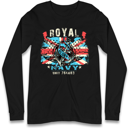 Royal Navy Glory Unit 764H83 Longsleeve T Shirt