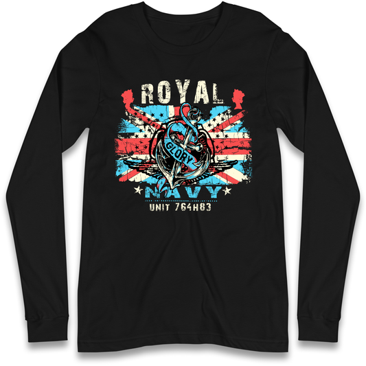 Royal Navy Glory Unit 764H83 Longsleeve T Shirt