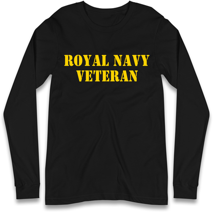 Royal Navy Veteran Longsleeve T Shirt