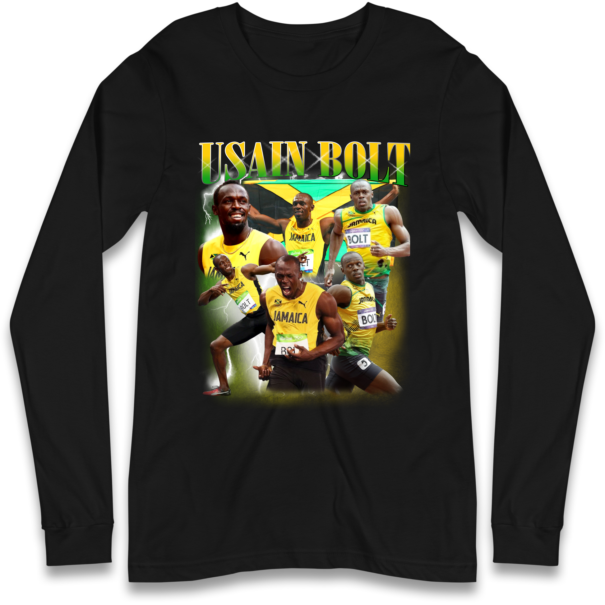 Usain Bolt Longsleeve T Shirt