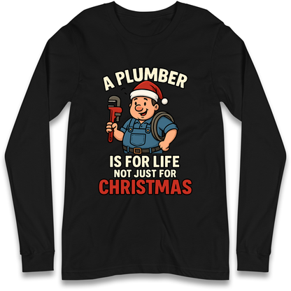 Plumber Christmas Longsleeve T Shirt