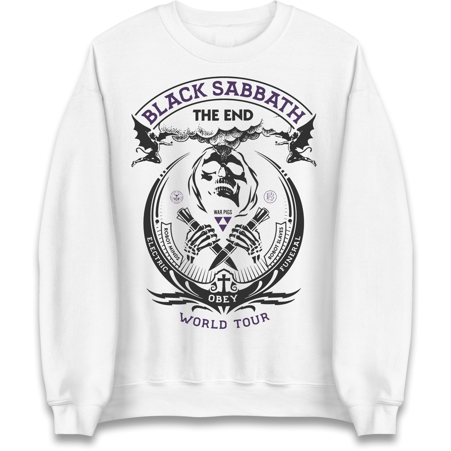 Black Sabbath The End World Tour Jumper