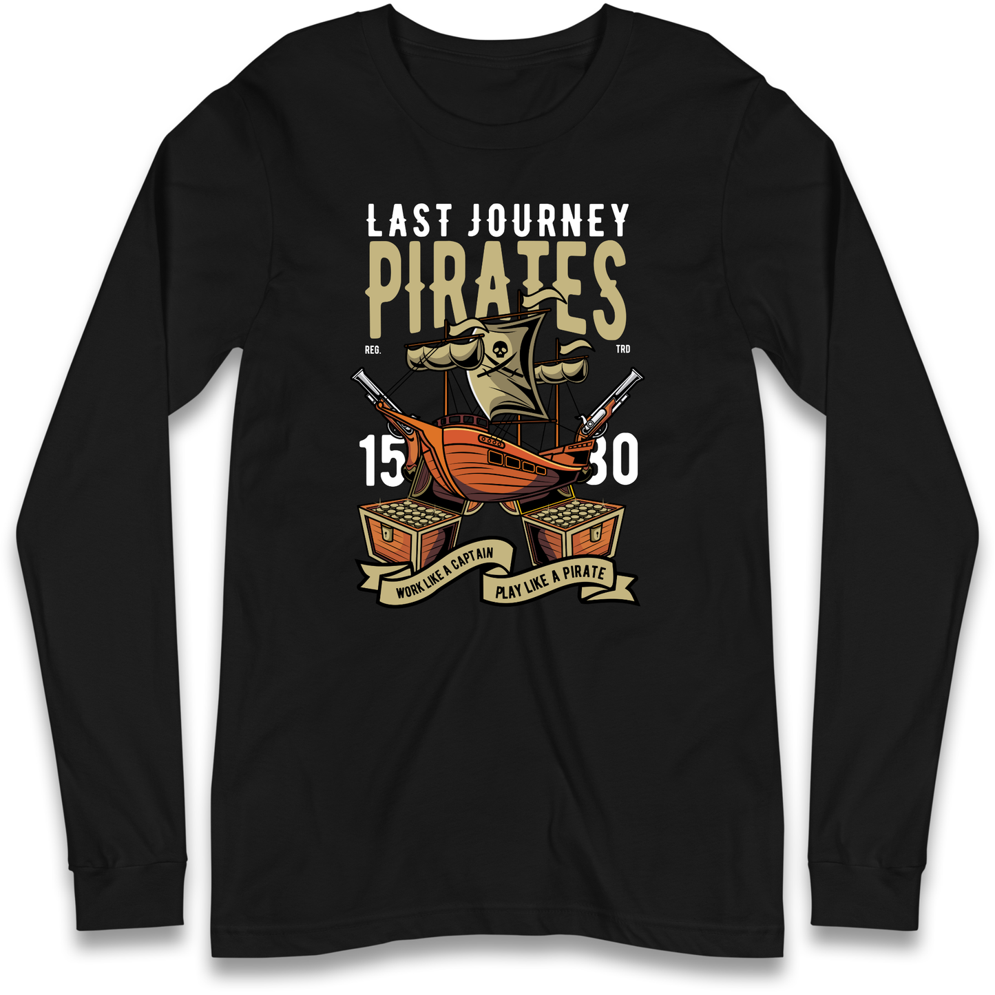 Last Journey Pirates Longsleeve T Shirt
