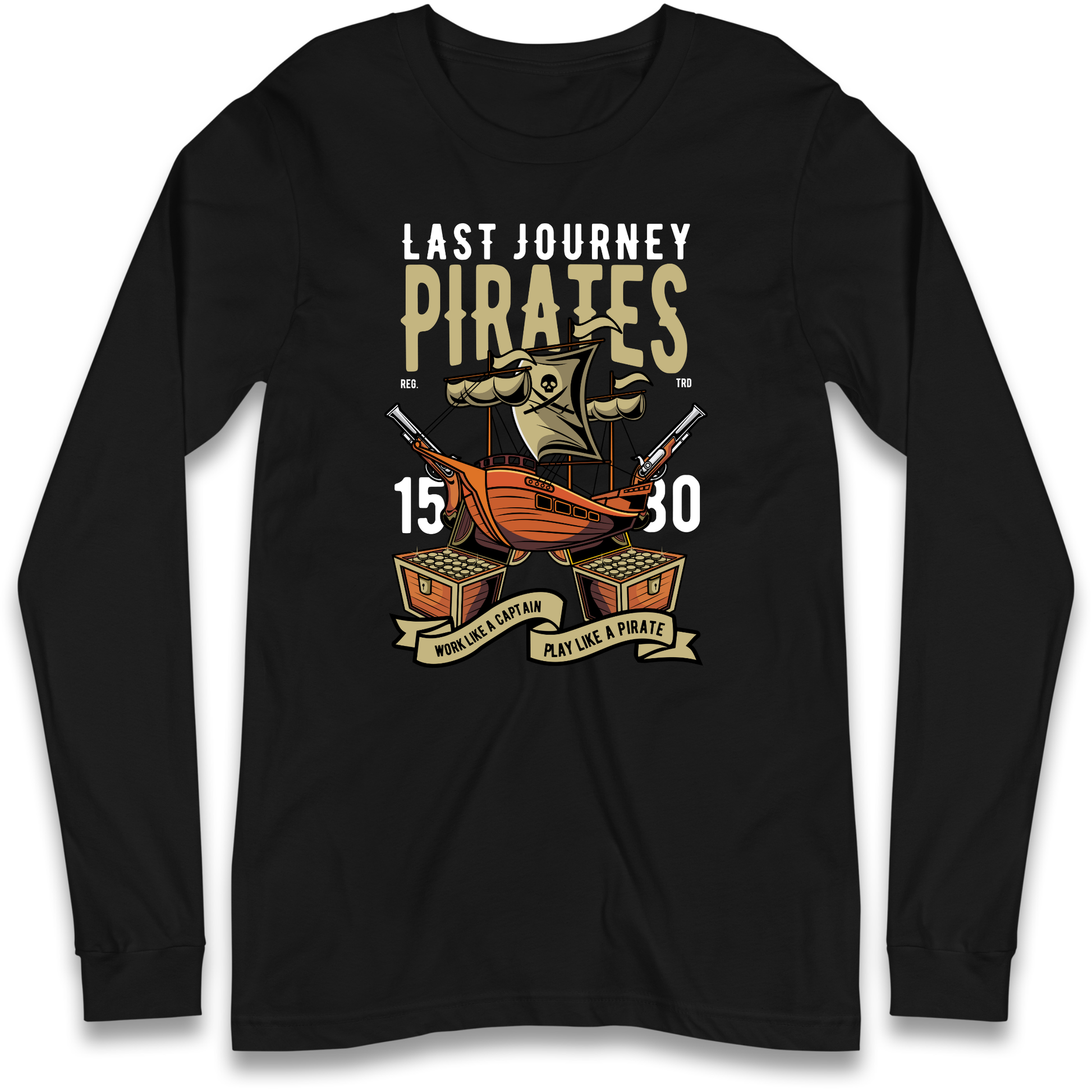 Last Journey Pirates Longsleeve T Shirt