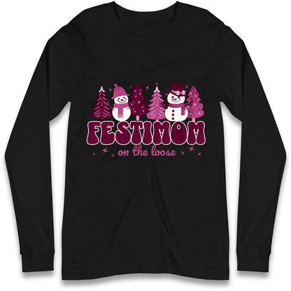 Festimom on The Loose Longsleeve T Shirt
