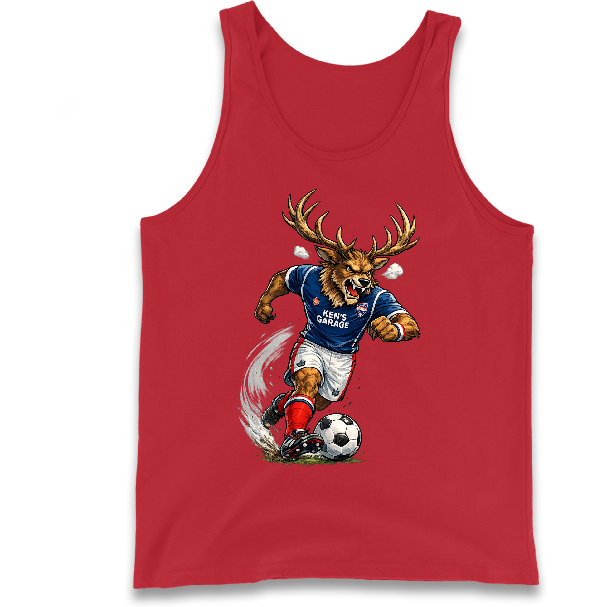 Classic Ross County 1991 Football Tank Top