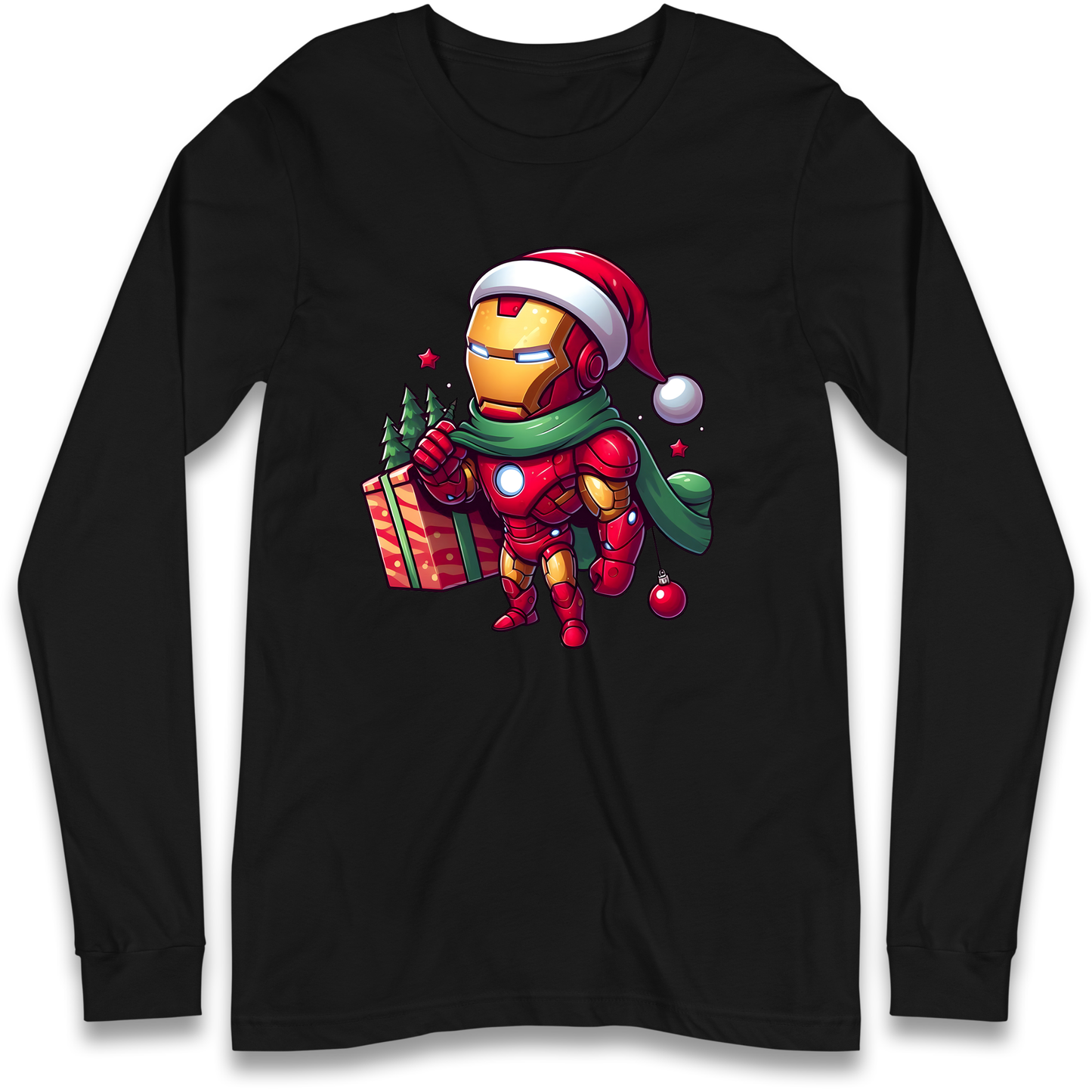 Ironman Santa Longsleeve T Shirt