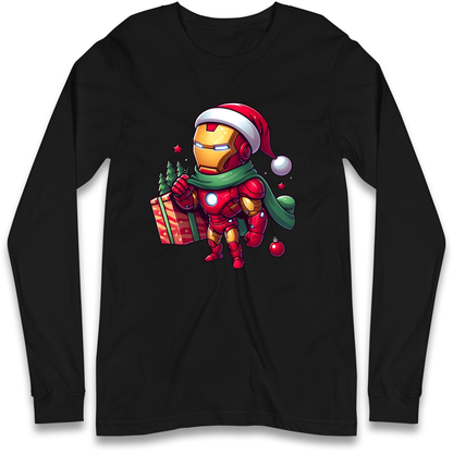 Ironman Santa Longsleeve T Shirt