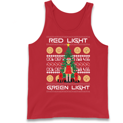 Squid Game Christmas Tank Top