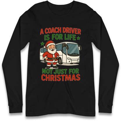 Coach Driver Christmas Longsleeve T Shirt