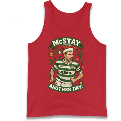 Paul McStay Celtic Christmas Tank Top