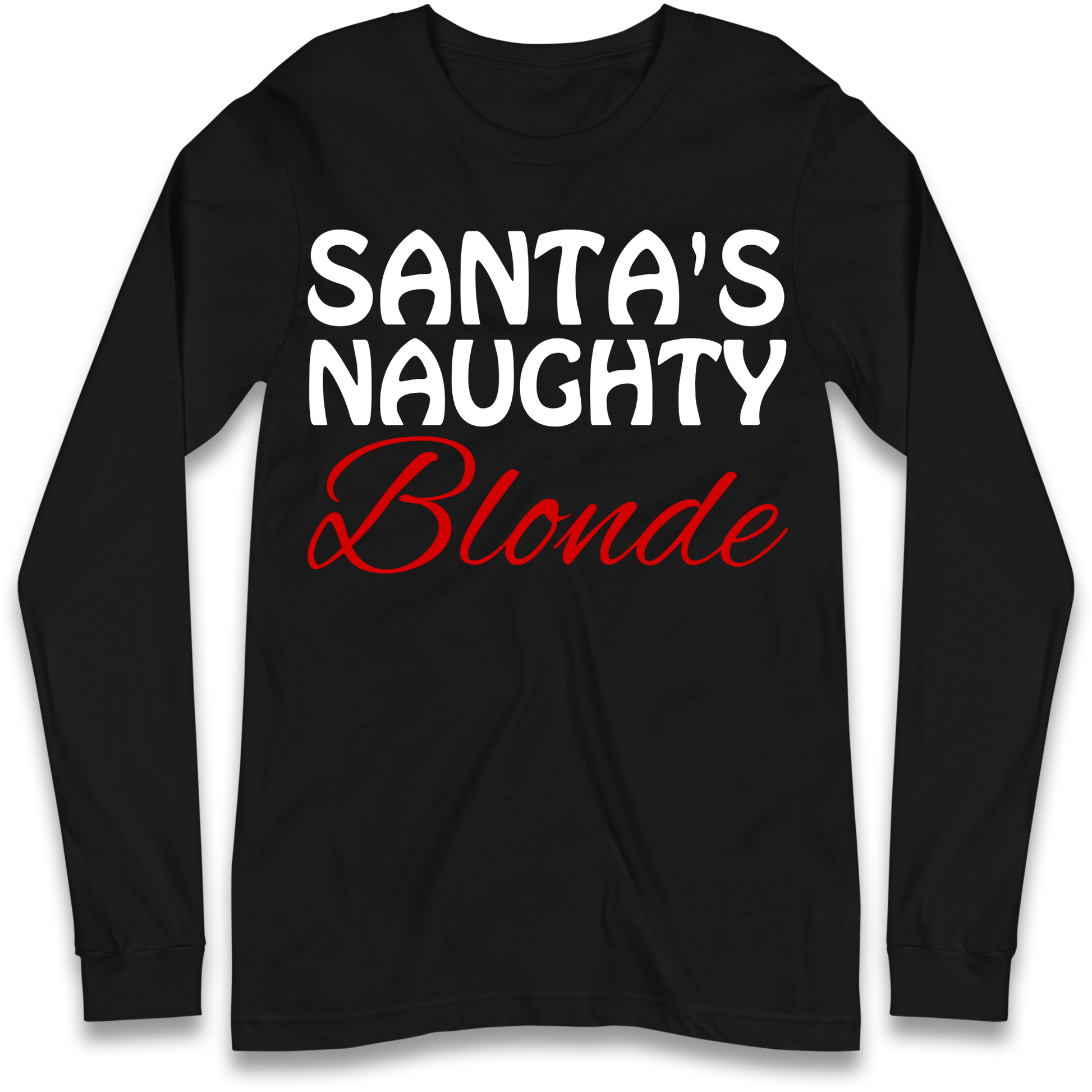 Naughty Blonde Longsleeve T-Shirt