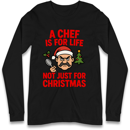 Chef Christmas Longsleeve T Shirt