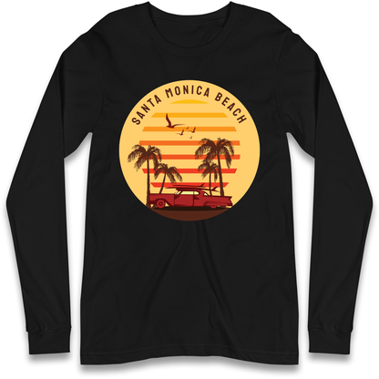 Santa Monica Beach Longsleeve T Shirt