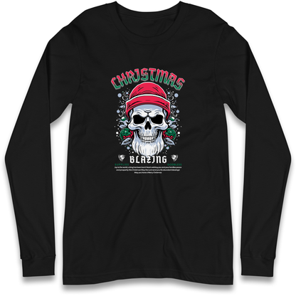 Christmas Blazing Longsleeve T Shirt