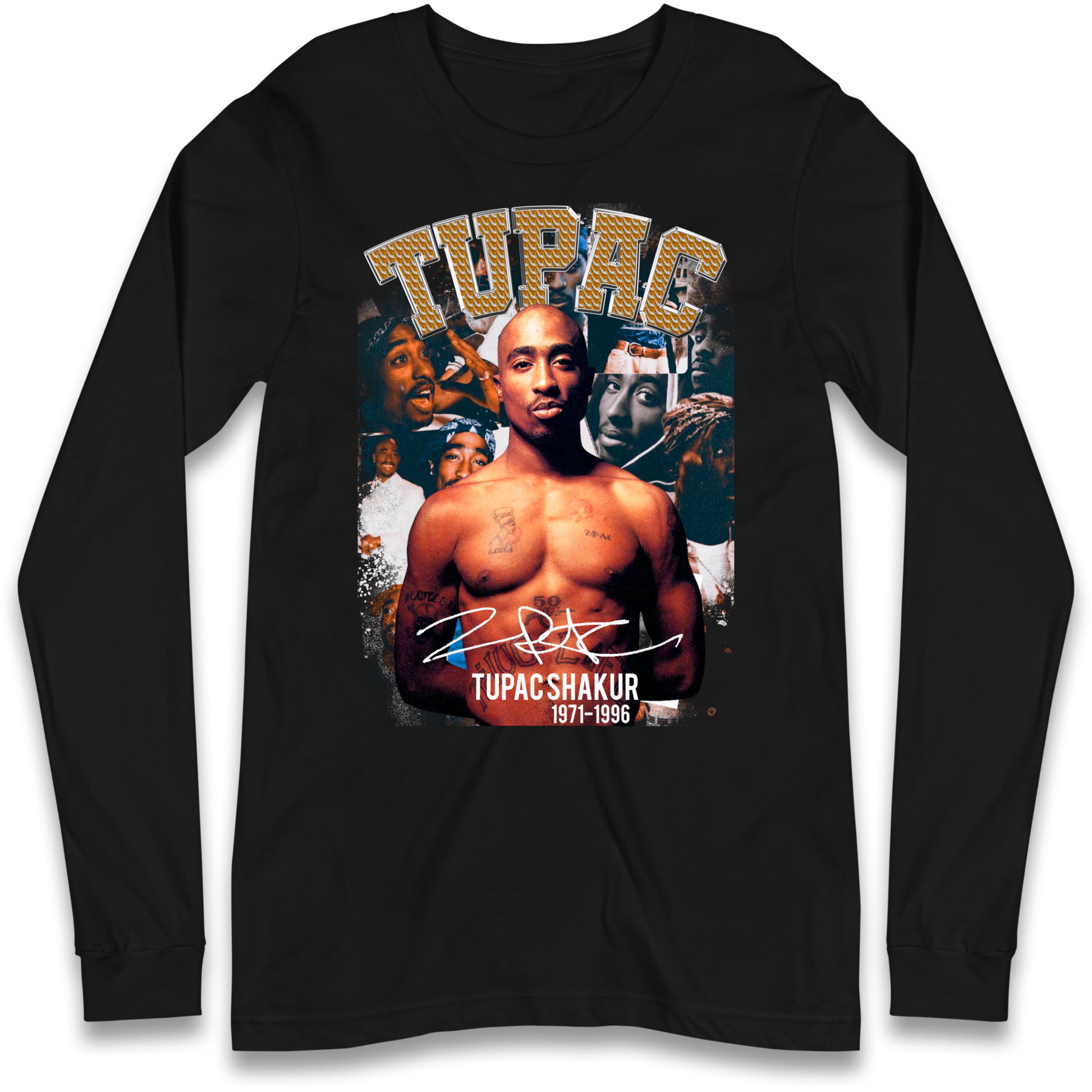 Tupac Shakur 1971 1996 Longsleeve T Shirt