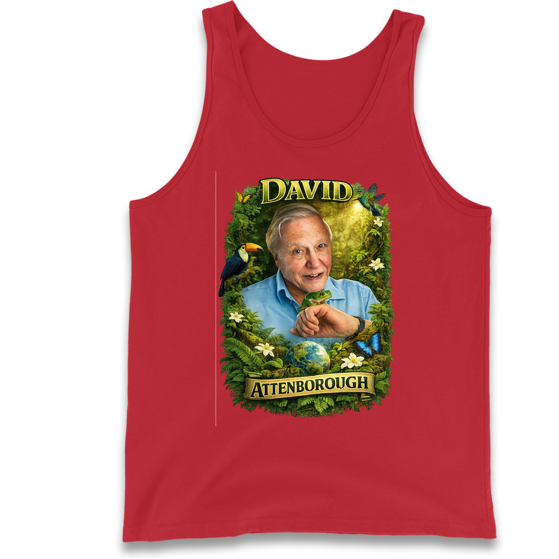 David Attenborough Tank Top