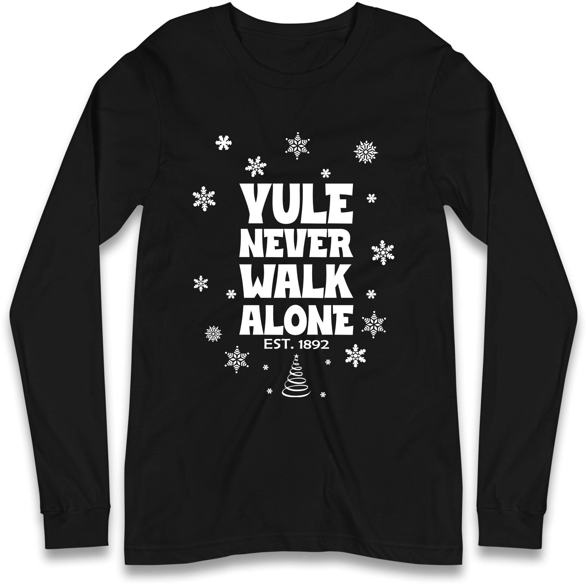 Yule Never Walk Alone Liverpool Christmas Longsleeve T Shirt