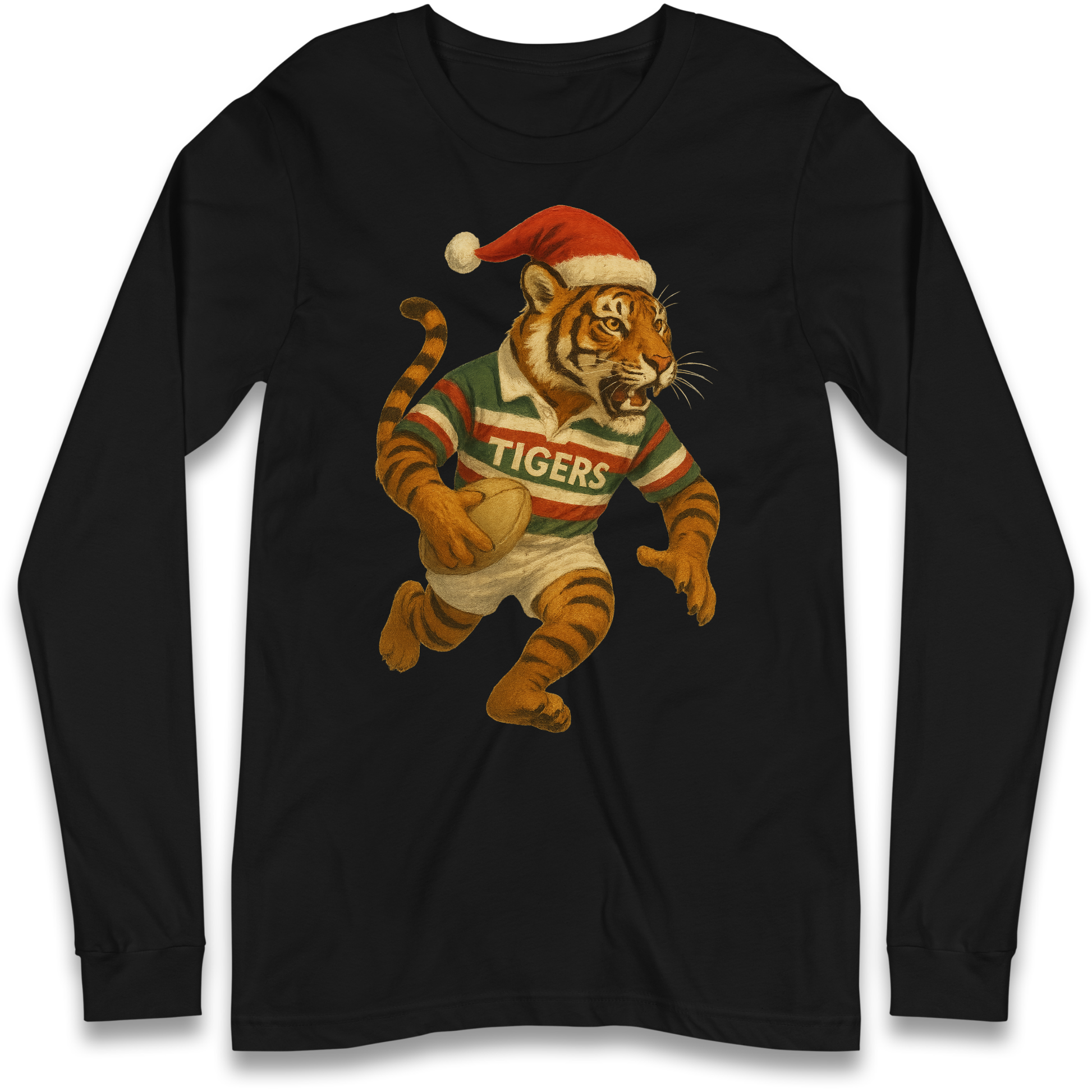 Leicester Tigers Longsleeve T Shirt
