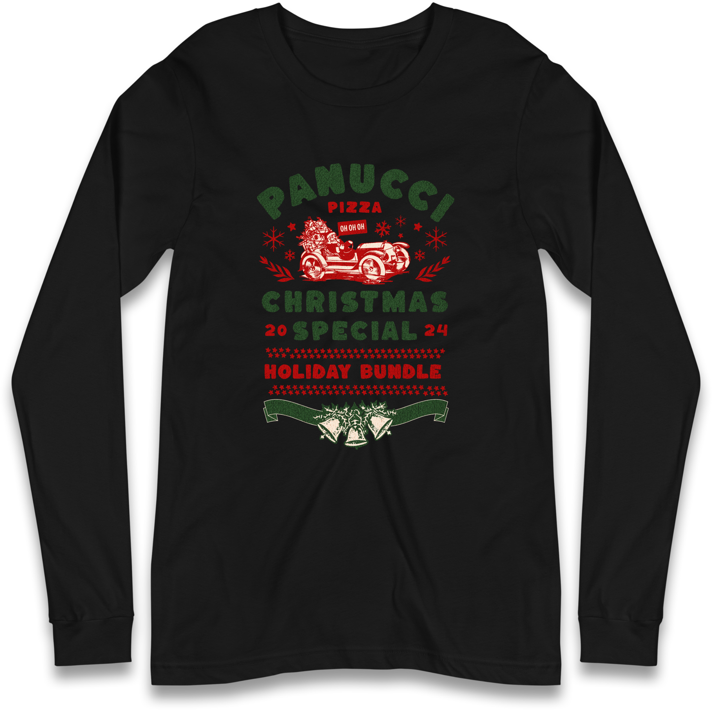 Panucci Pizza Christmas Special Christmas Longsleeve T Shirt
