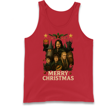 Lord of The Rings Christmas Tank Top