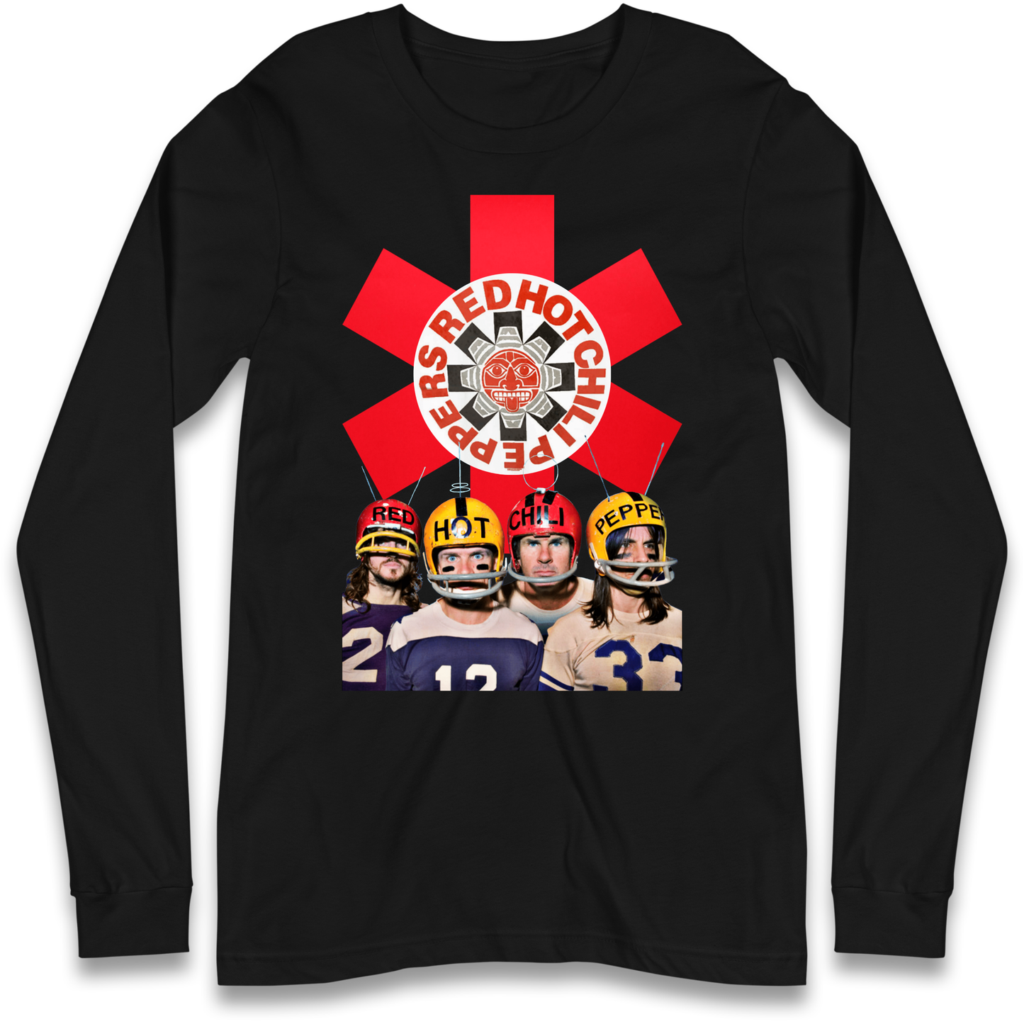 Red Hot Chilli Peppers American Football Longsleeve T Shirt