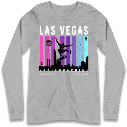 Las Vegas Skateboarding Longsleeve T Shirt