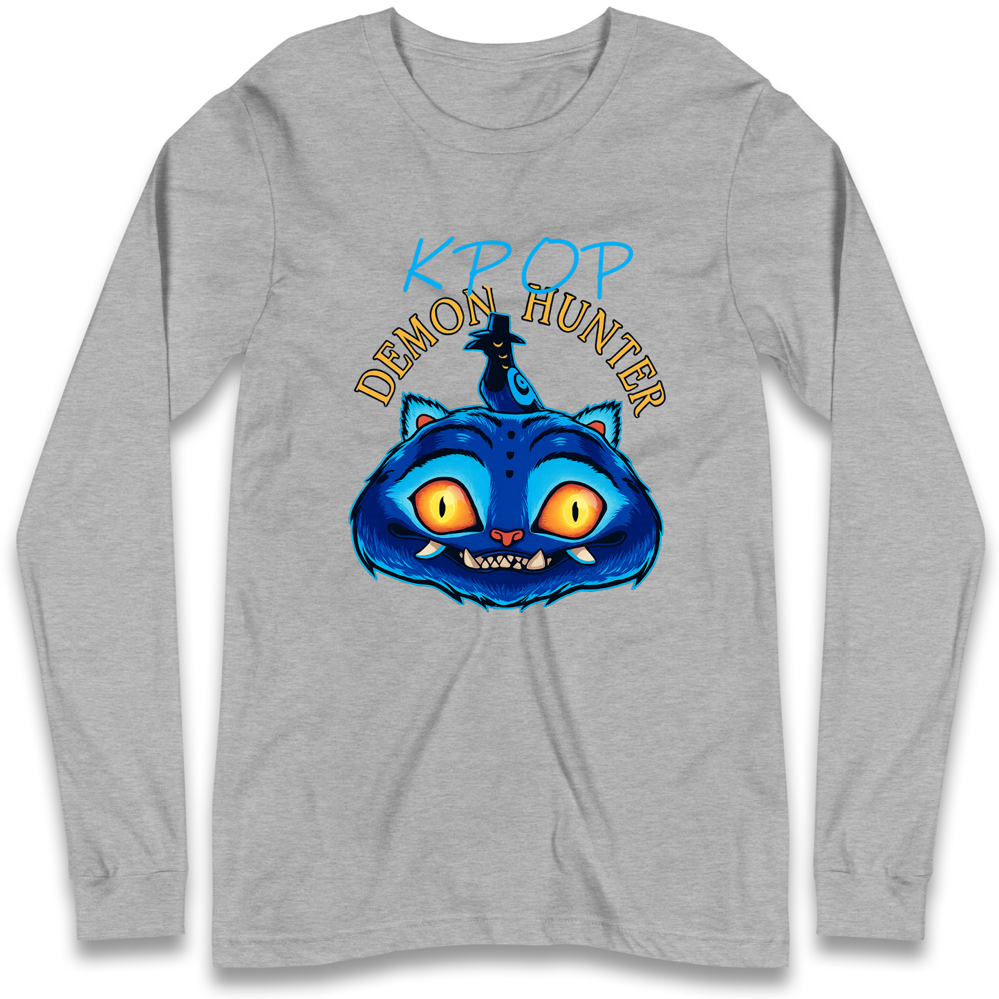 Kpop Demon Hunter Derpy Tiger Longsleeve T Shirt