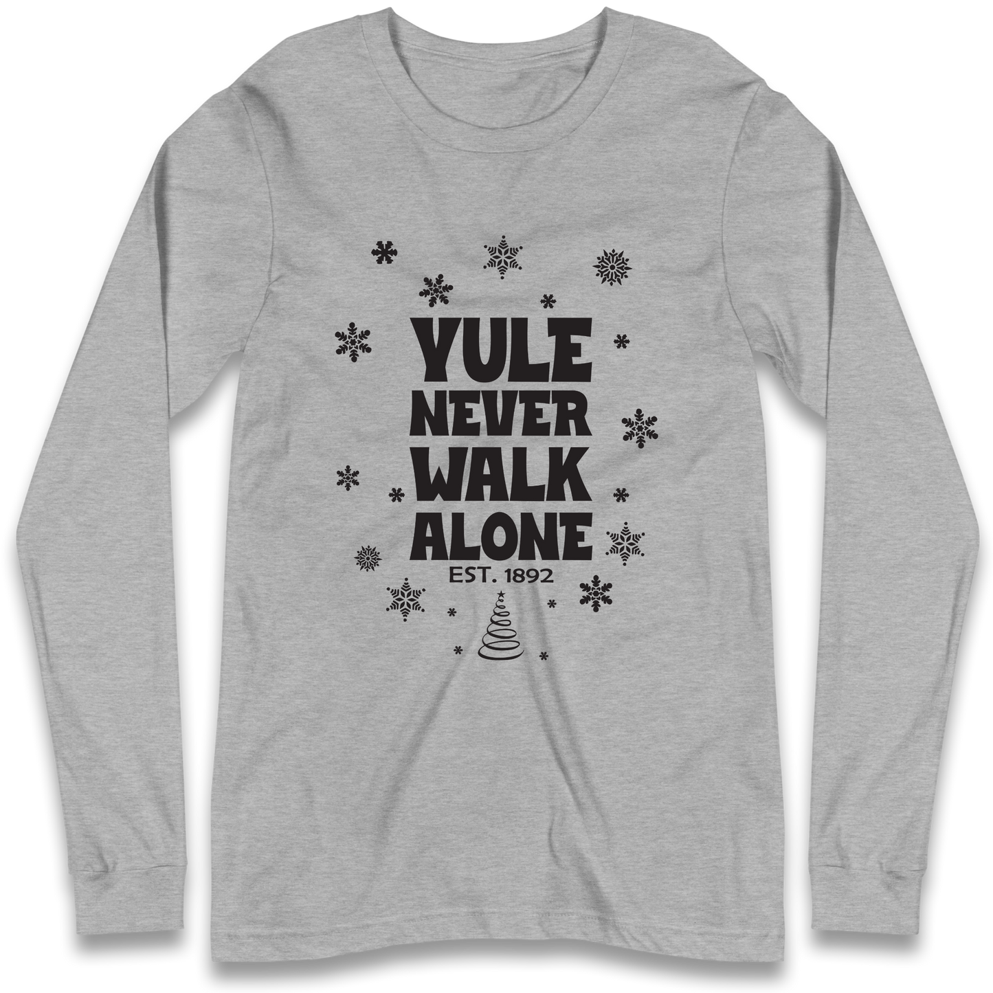 Yule Never Walk Alone Liverpool Christmas Longsleeve T Shirt