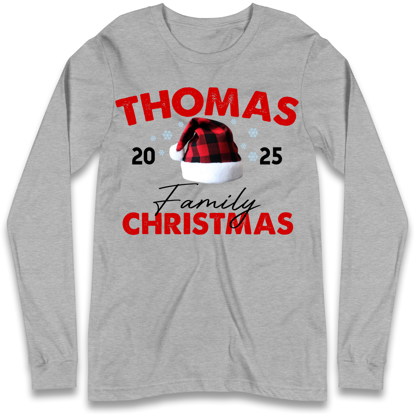 Thomas Family Christmas Longsleeve T Shirt